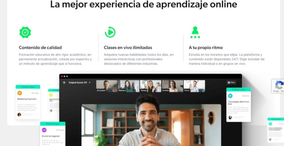 NextU website preview image